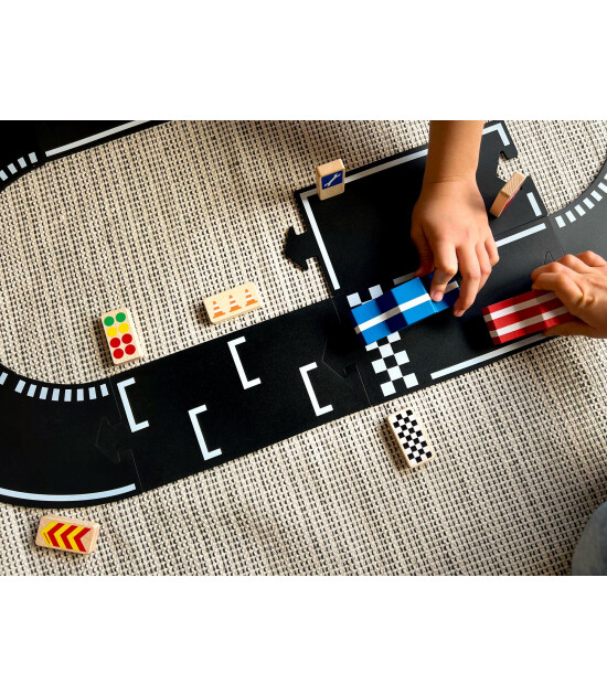 Waytoplay Roadblocks Yol İşaret Seti // Race Signs