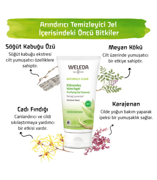 Weleda Naturally Clear Arındırıcı Temizleyici Jel