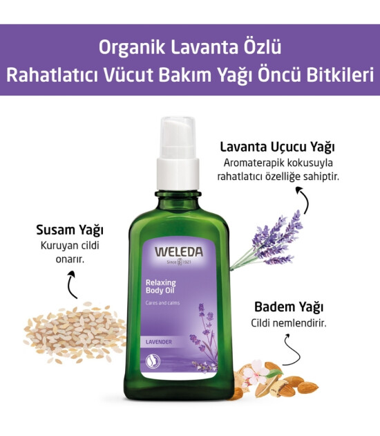 Weleda Rahatlatıcı Vücut Bakım Yağı // Lavanta