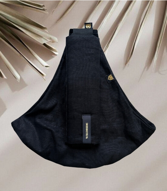 Wildride Carrier Çocuk Taşıma Sling // Black Linen