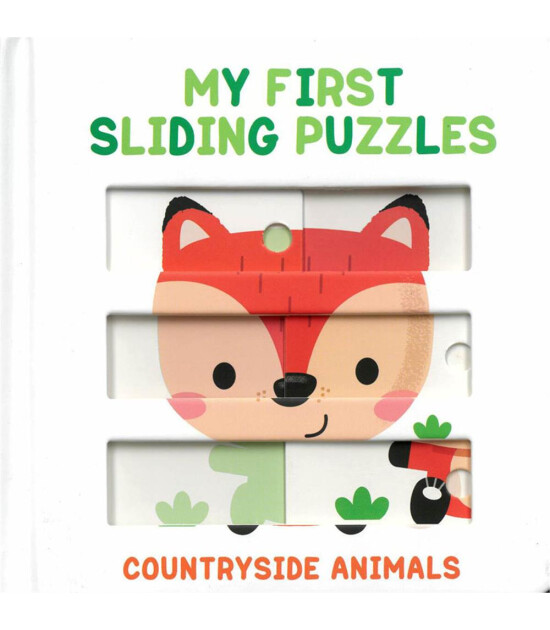 Yoyo Books My First Sliding Puzzles: Countryside Animals