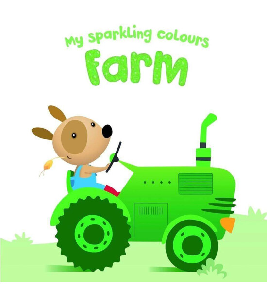 Yoyo Books Sparkling Colours: Farm (Green)