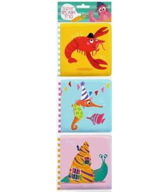 Yoyo Super Splash Trio Bath Book: Lobster