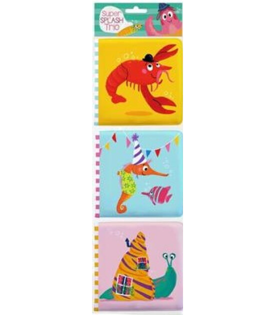 Yoyo Super Splash Trio Bath Book: Lobster