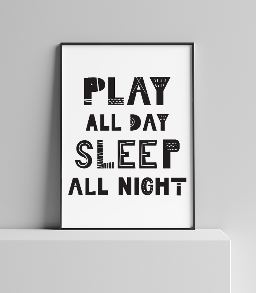 Play poster. Постер Play?. "All Night, all Day" слова. Постер Lets Play. All Night Day фирма.